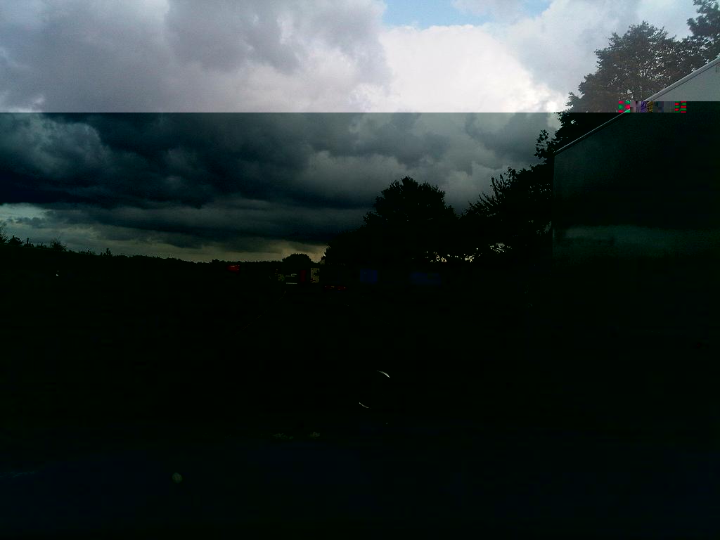 Unterwegs auf der Autobahn