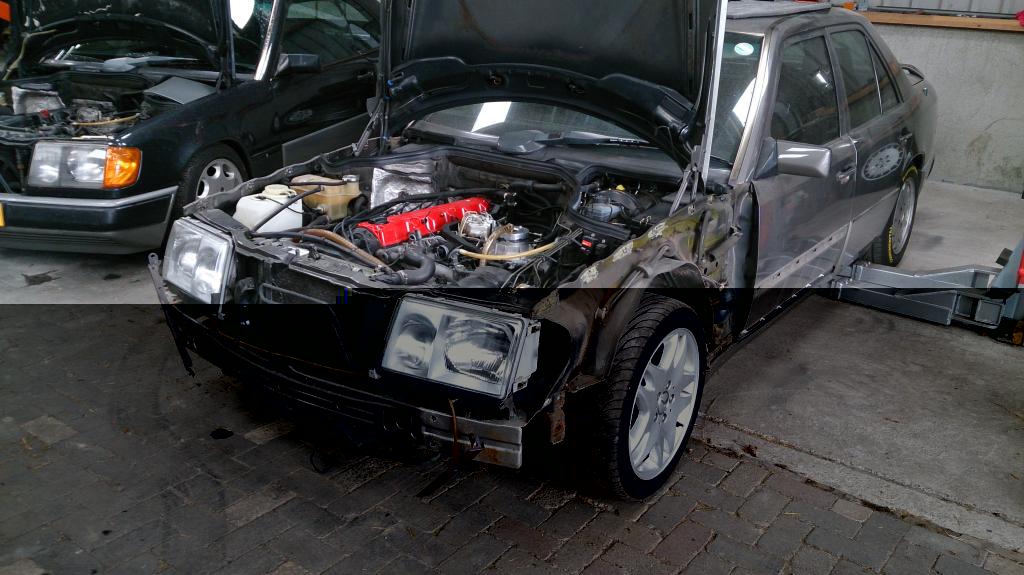 Ontdaan van zn front, in geval van krassen en deuken